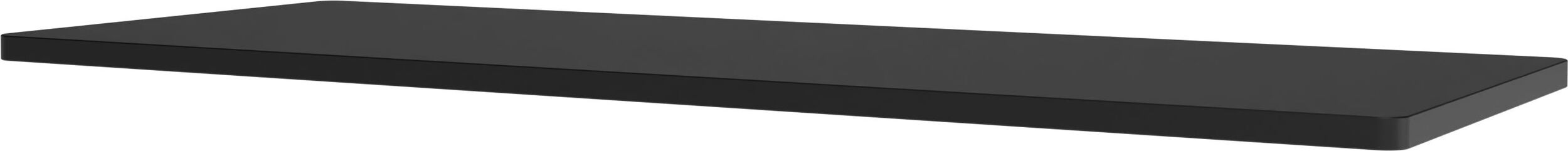 Panton Wire Ablageplatte 68,2 x 25,7 cm, MDF, schwarz