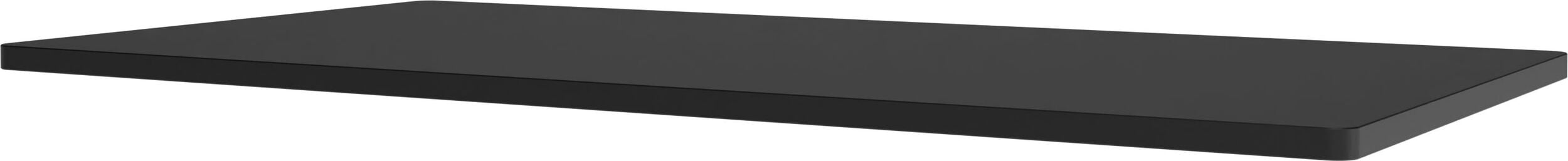 Panton Wire Ablageplatte, 68,2 x 34,8 cm, schwarz, MDF