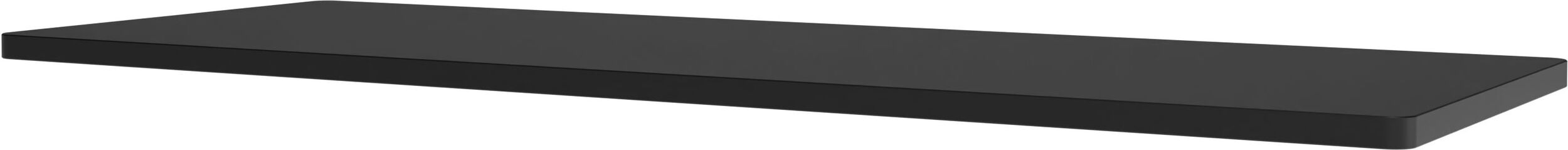 Panton Wire Ablageplatte 70,1 x 25,7 cm, schwarz, MDF
