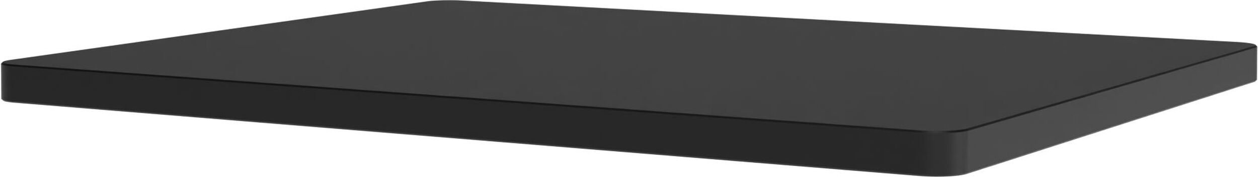 Panton Wire Ablageplatte, MDF, 33 x 25,7 cm, schwarz