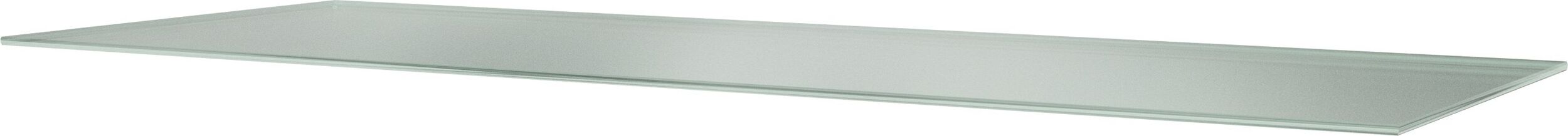 Panton Wire Glasplatte, 68,2 x 18,8 cm
