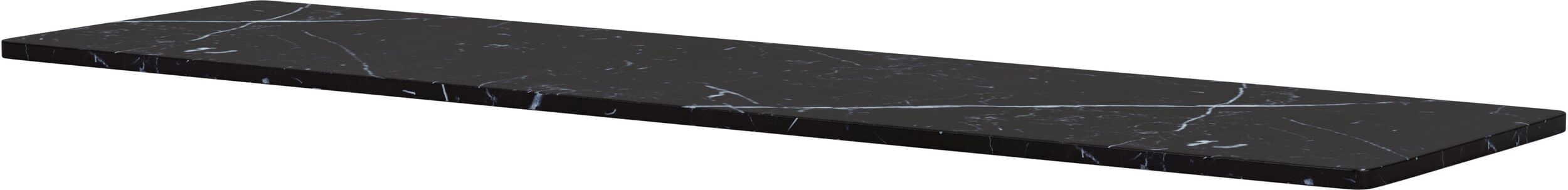 Panton Wire Marmorplatte 70,1 x 25,7 cm, schwarz