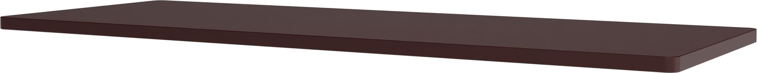 Panton Wire MDF-Abdeckplatte, 68,2 x 25,7 cm, Bordeaux