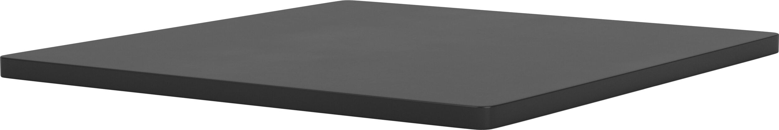 Panton Wire MDF-Top 33 x 34,8 cm, schwarz