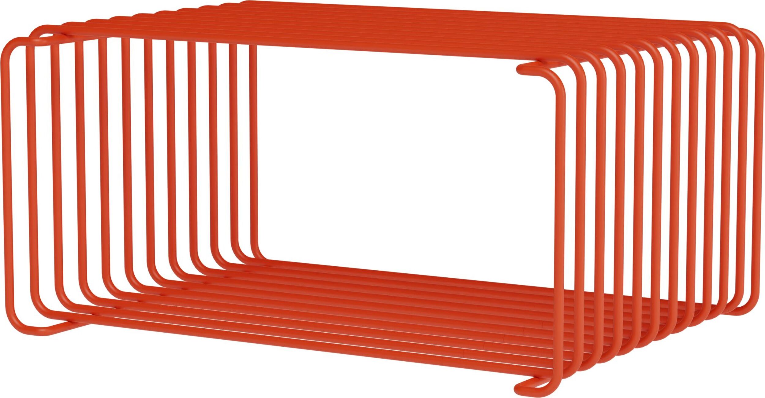 Panton Wire Modul 34,8 x 25,7 x 17,2 cm, rot