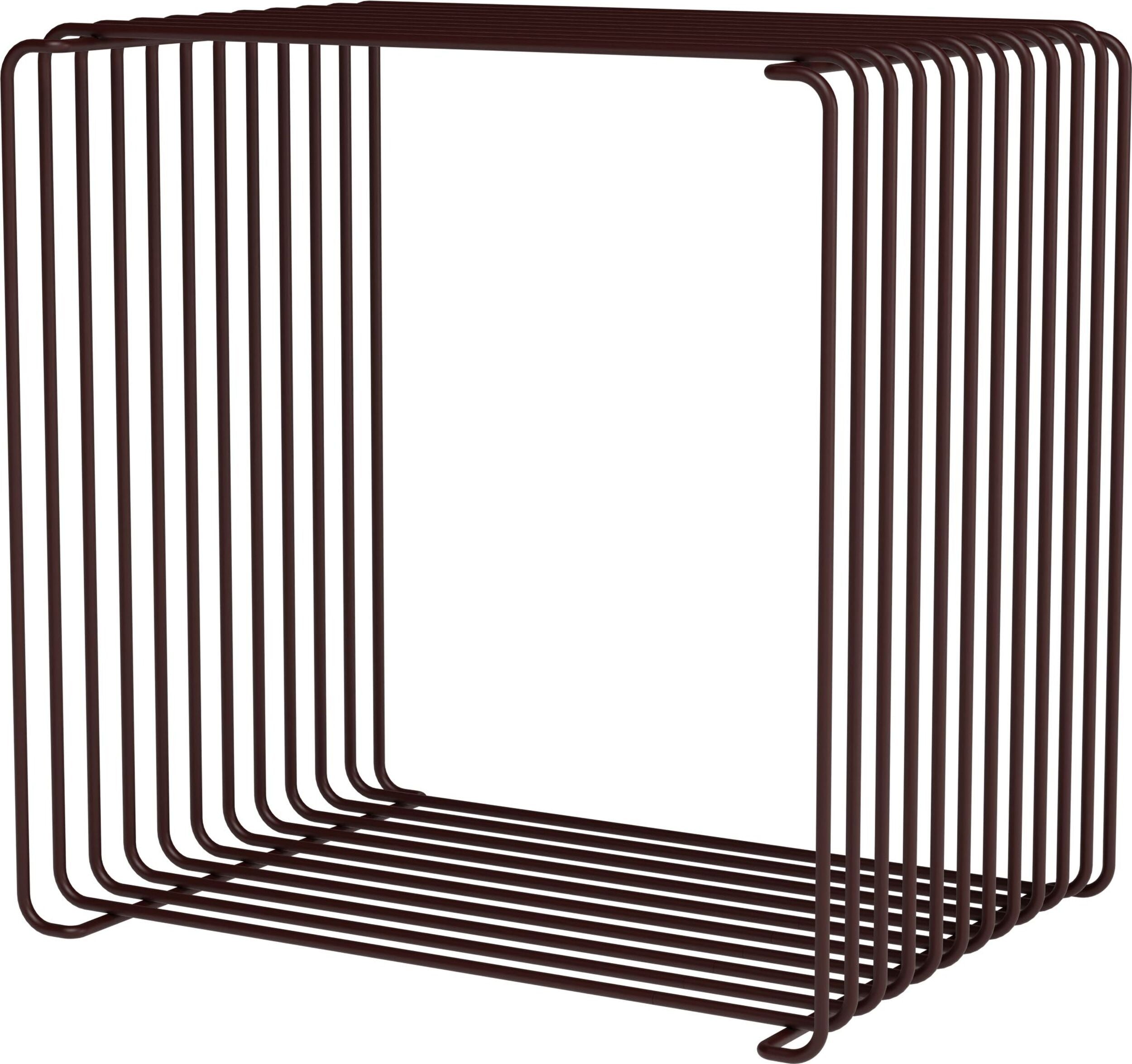 Panton Wire Modul 34,8 x 25,7 x 34,8 cm, bordeauxrot