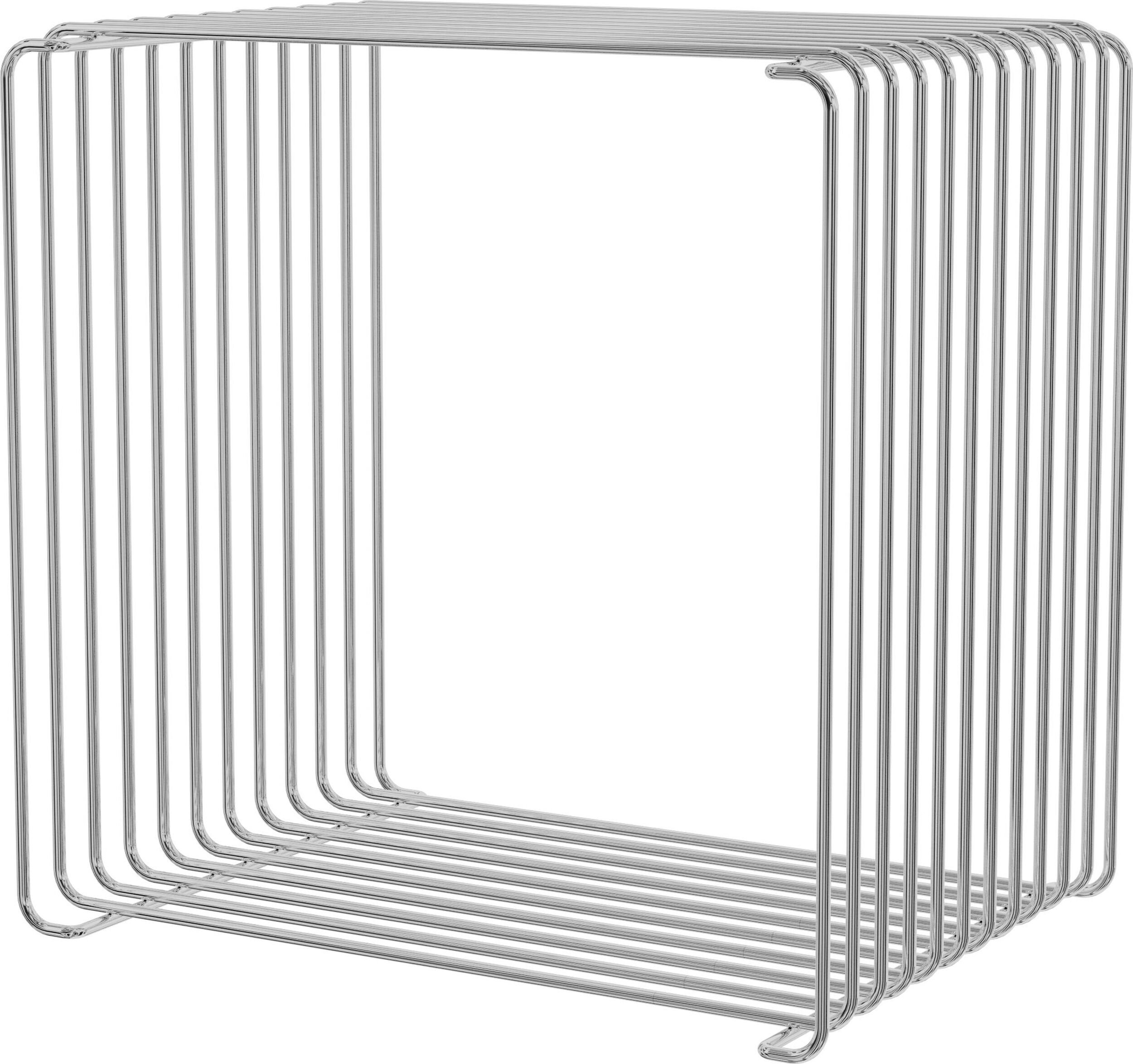 Panton Wire Modul 34,8 x 25,7 x 34,8 cm, verchromt