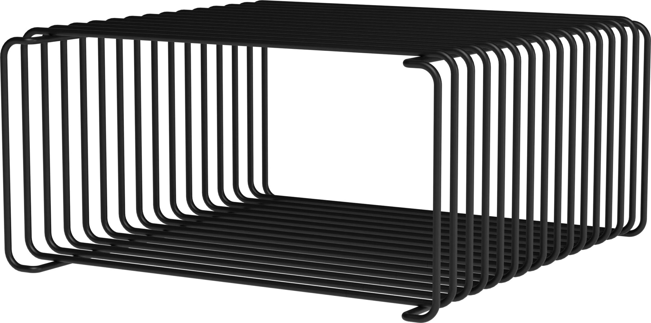 Panton Wire Modul 34,8 x 34,8 x 17,2 cm, schwarz
