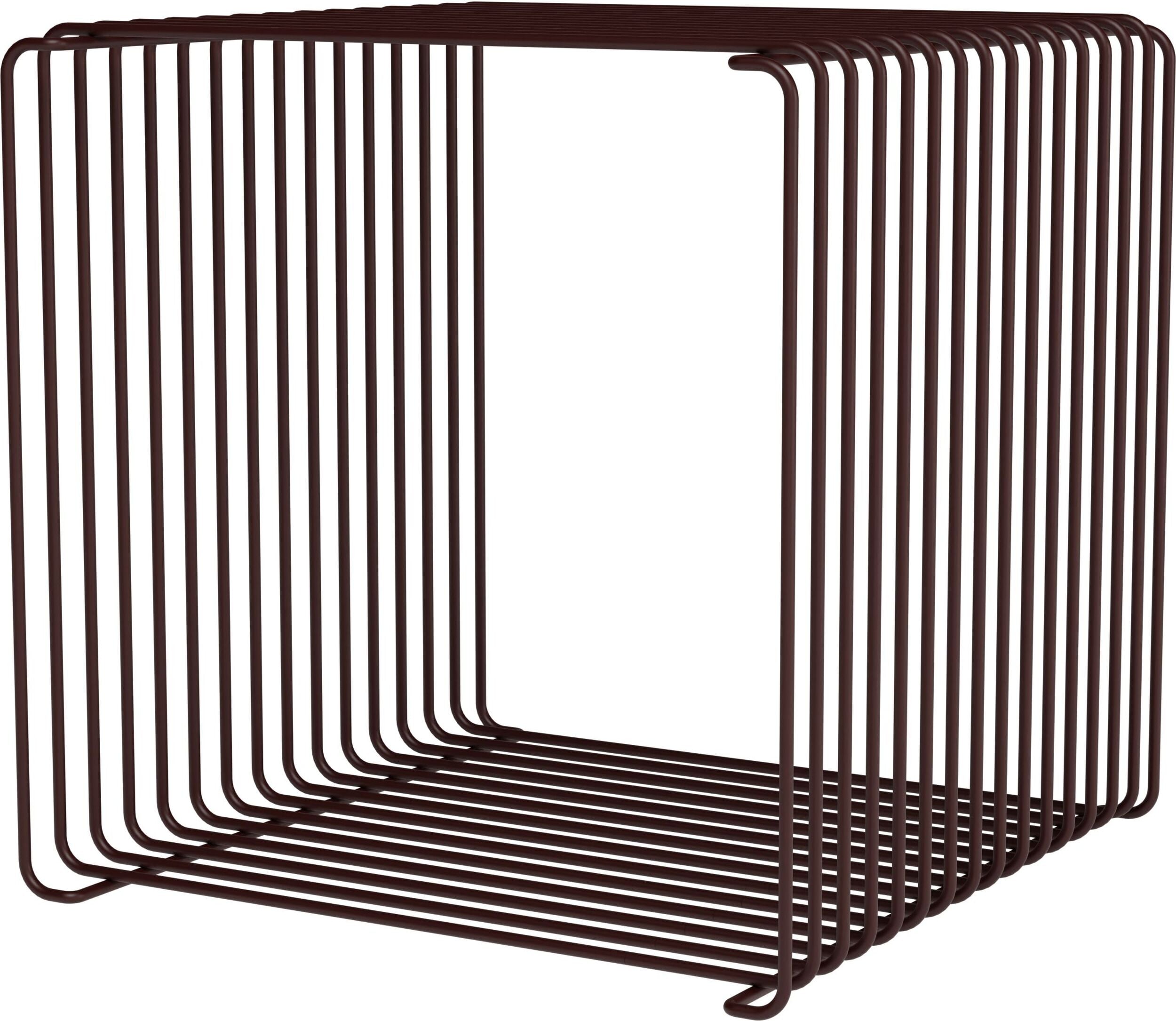 Panton Wire Modul 34,8 x 34,8 x 34,8 cm, bordeauxrot