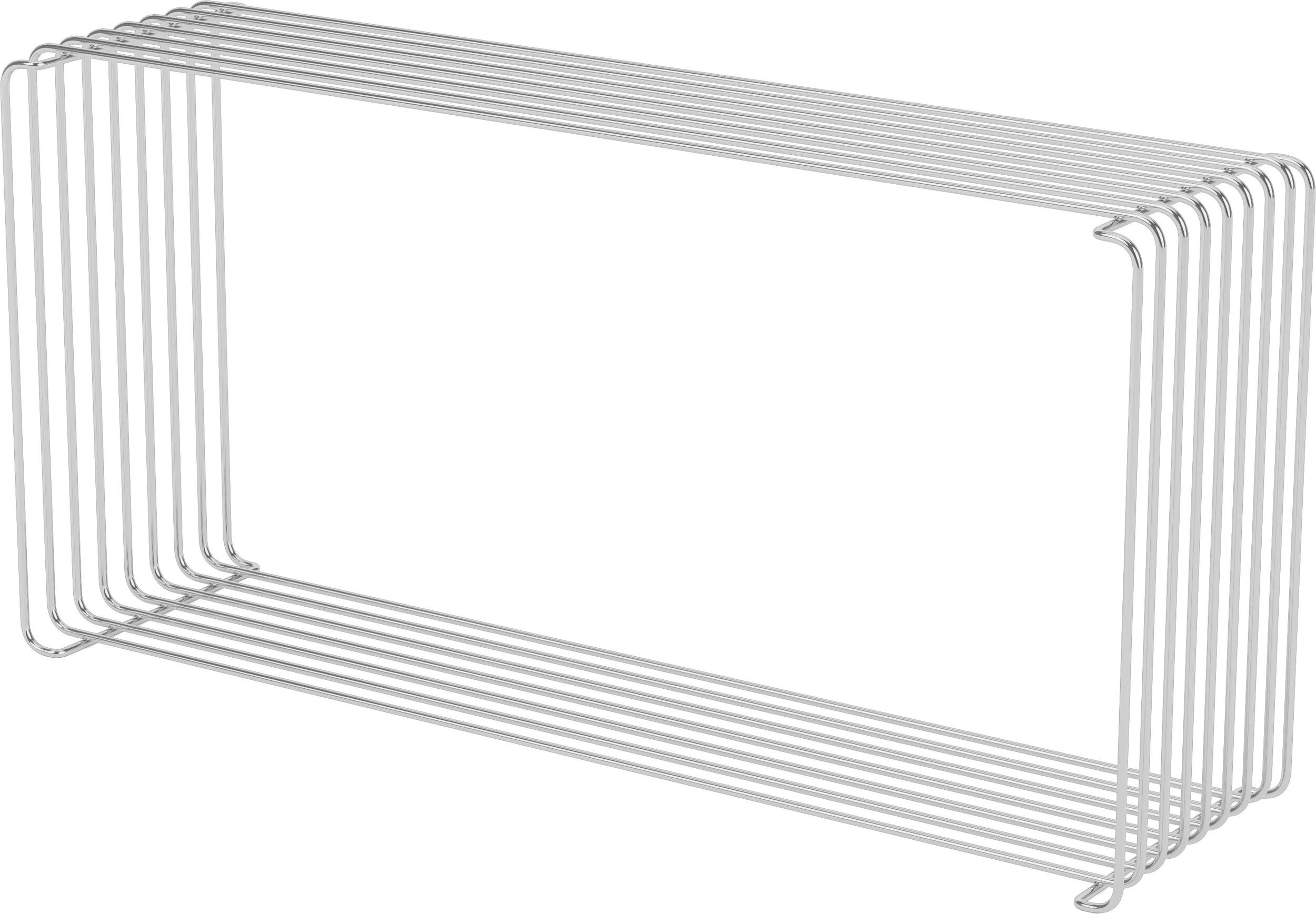 Panton Wire Modul 70 x 18,8 x 34,8 cm, verchromt