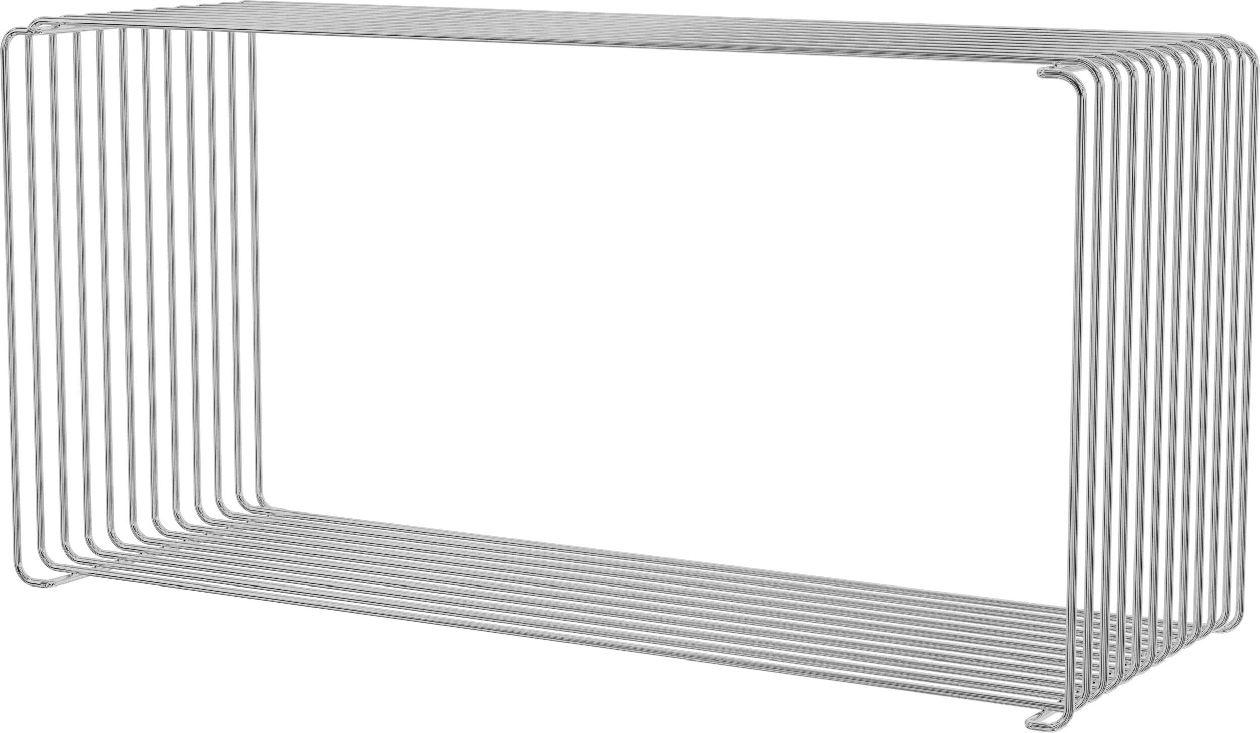 Panton Wire Modul 70 x 25,7 x 34,8 cm, verchromt