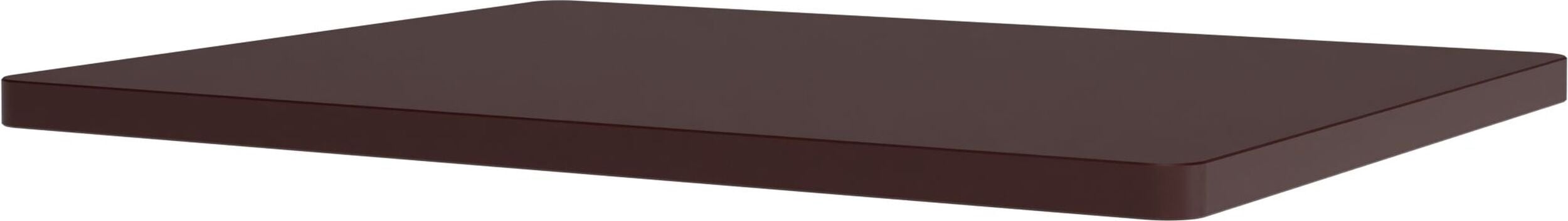 Panton Wire Platte für Modulsystem, 33 x 25,7 cm, MDF, Bordeaux