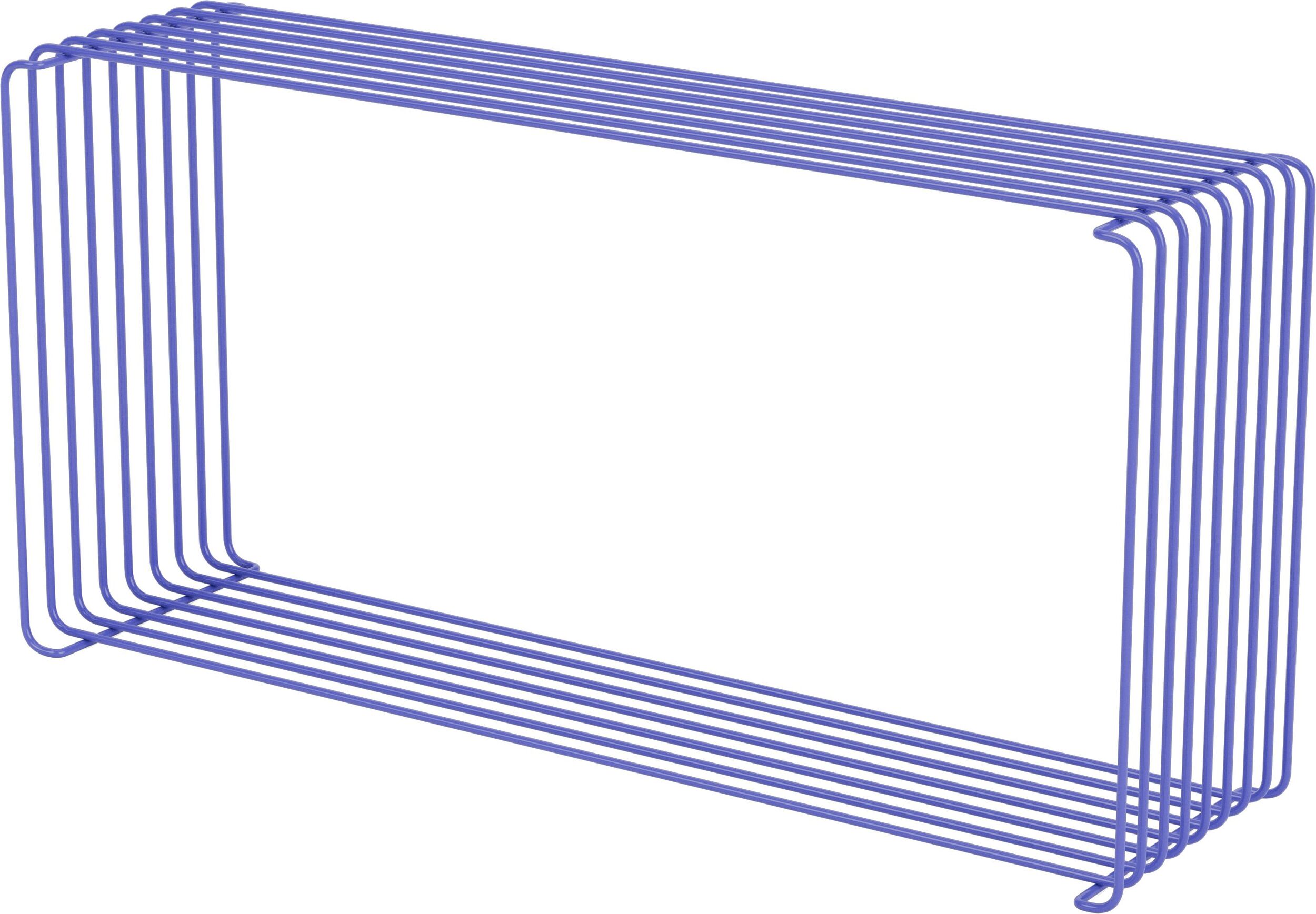 Panton Wire Regalmodul 70 x 18,8 x 34,8 cm, violett