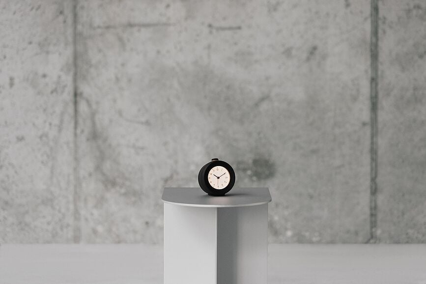 Despertador Mudita Bell 2, gris