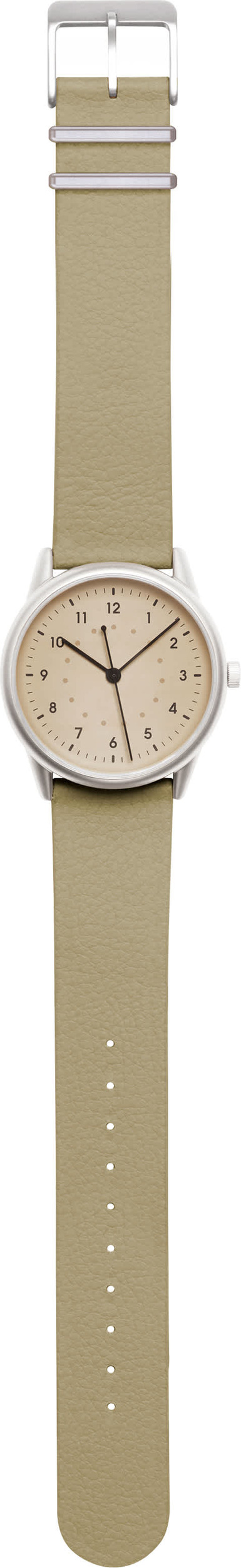 Mudita Moment NR Automatik-Uhr, beige