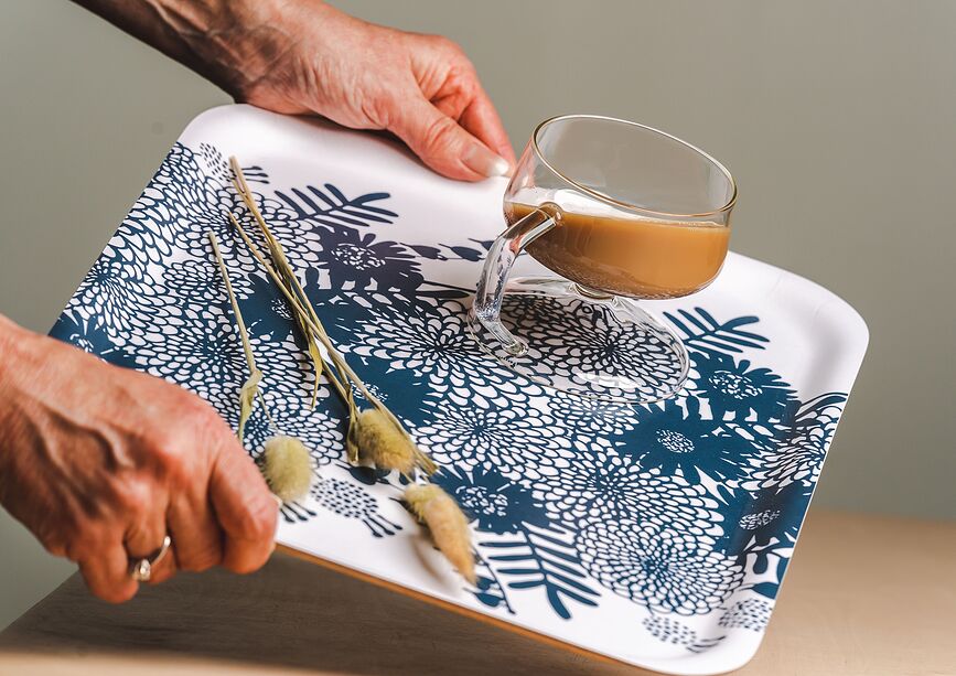 Bandeja antideslizante Dawn, 32 x 42 cm