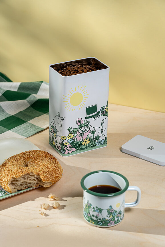 Boîte à café Muurla Moomin In The Garden 20 cm