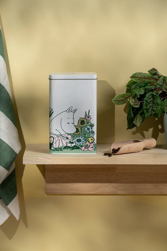 Boîte à café Muurla Moomin In The Garden 20 cm