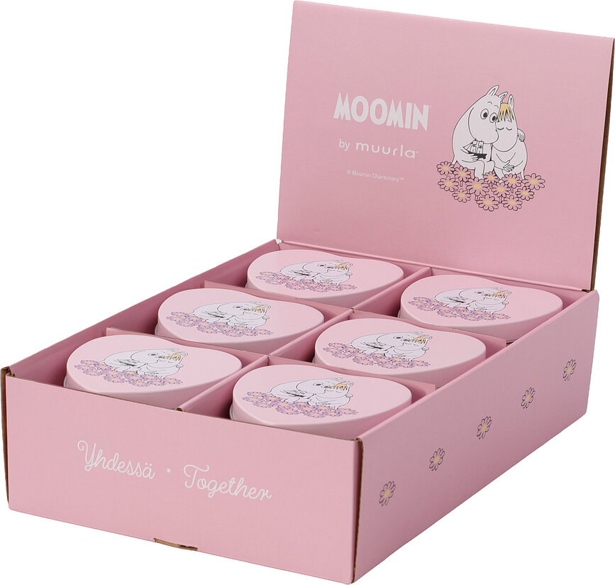 Boîte de rangement Muurla Moomin Together 10 x 10 cm