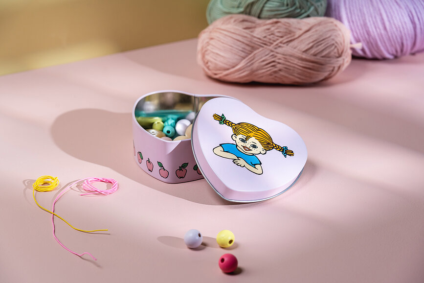 Boîte de rangement Muurla Pippi Longstocking 10 x 10 cm