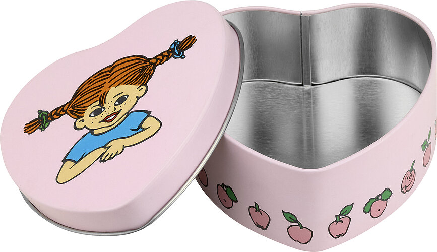 Boîte de rangement Muurla Pippi Longstocking 10 x 10 cm