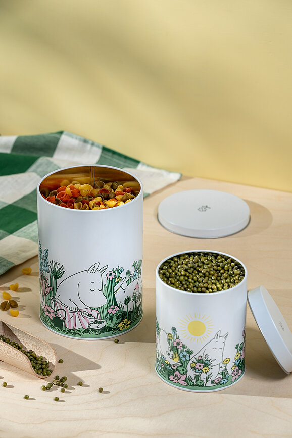 Boîtes de rangement Muurla Moomin In The Garden, lot de 2
