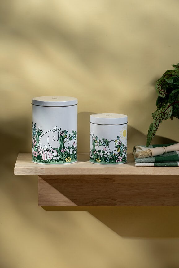 Boîtes de rangement Muurla Moomin In The Garden, lot de 2