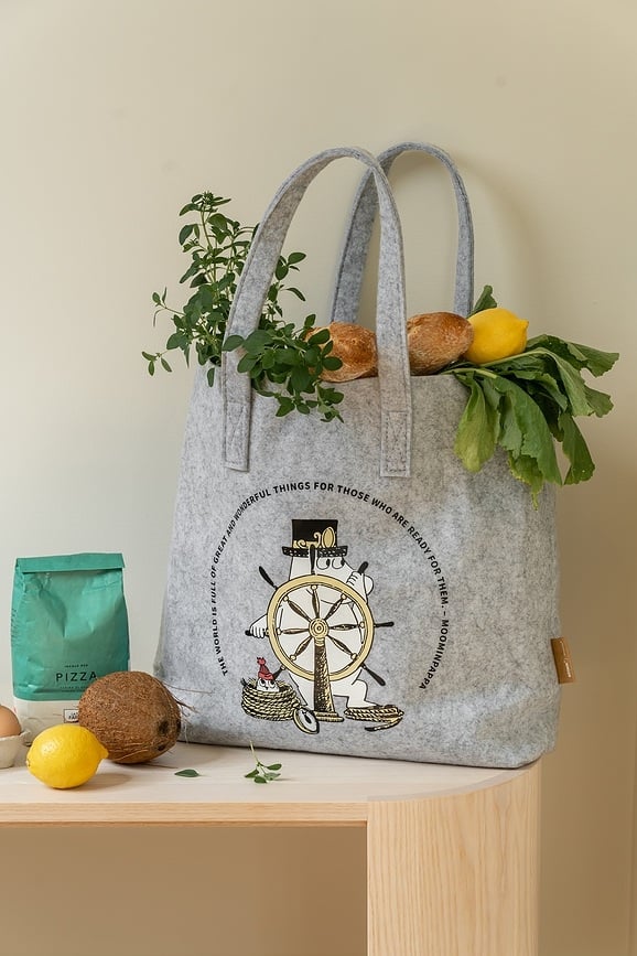 Bolsa reciclada Muurla Moominhouse, 40 x 40 cm