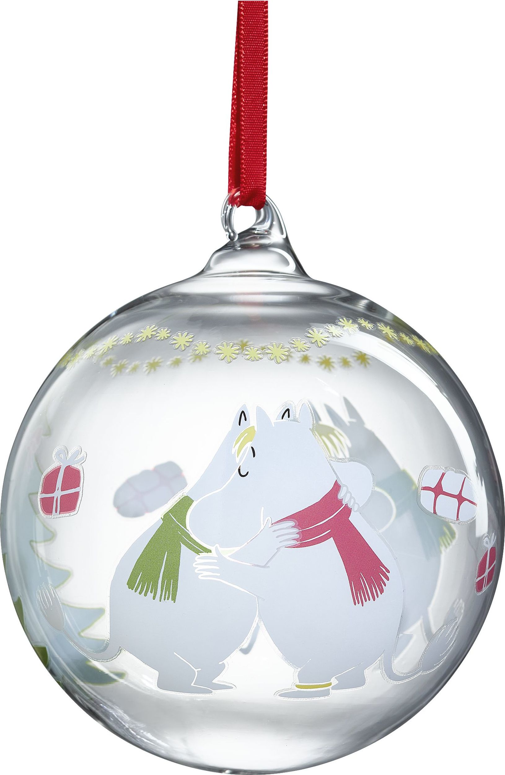 Bombka Muurla Muminki Happy Holidays 9 cm