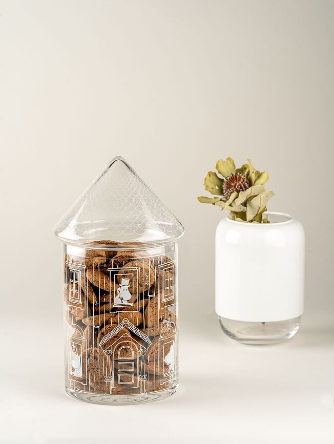 Bote de cocina de cristal Muurla Moominhouse