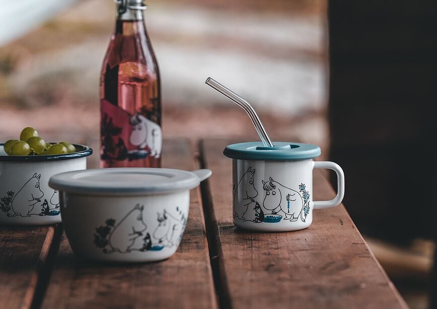 Botella Moomin Berries Muurla, 500 ml