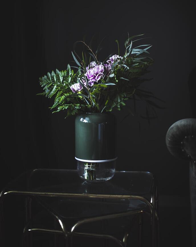 Capsule Vase à hauteur réglable, rose