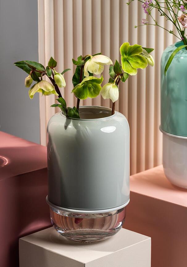 Capsule Vase à hauteur réglable, rose