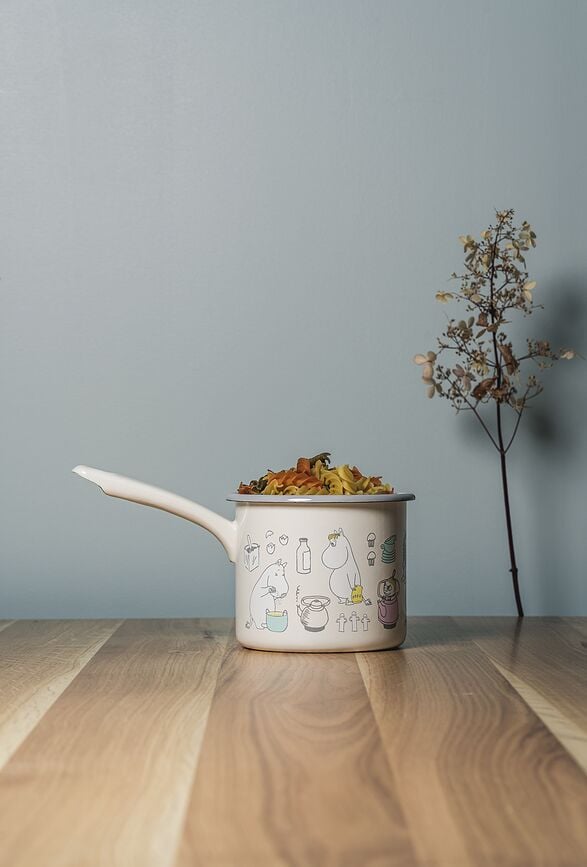 Cazo Muurla Bon Appetit 1,3 L, diseño Mumin