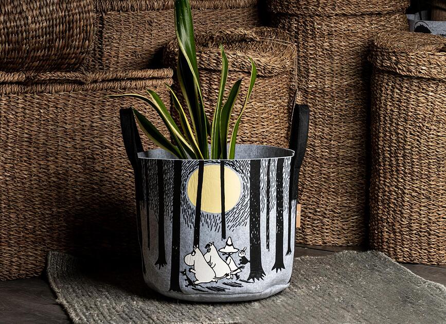 Cesto de almacenamiento Moomin Hug, 30 L