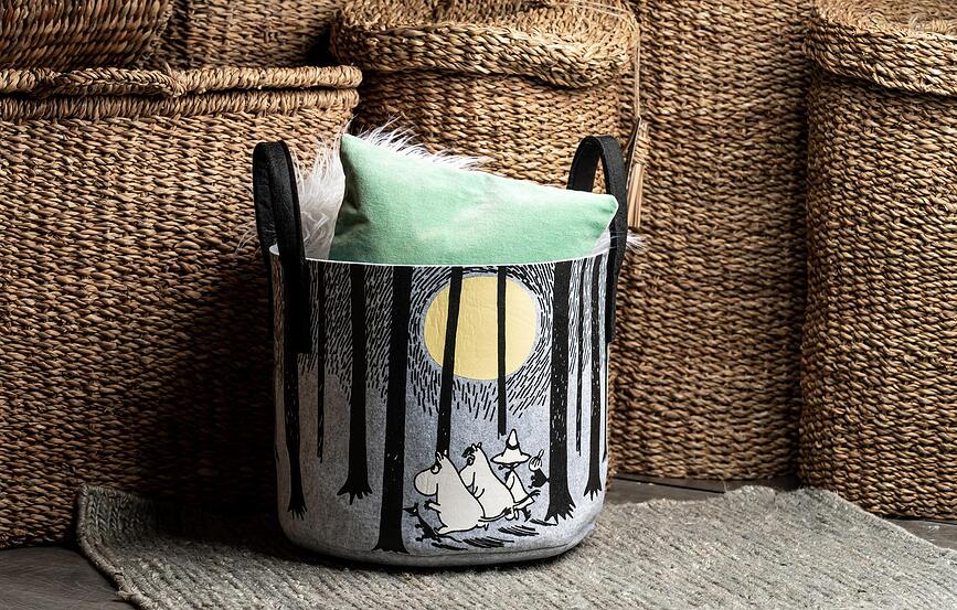Cesto de almacenamiento Moomin Hug, 30 L