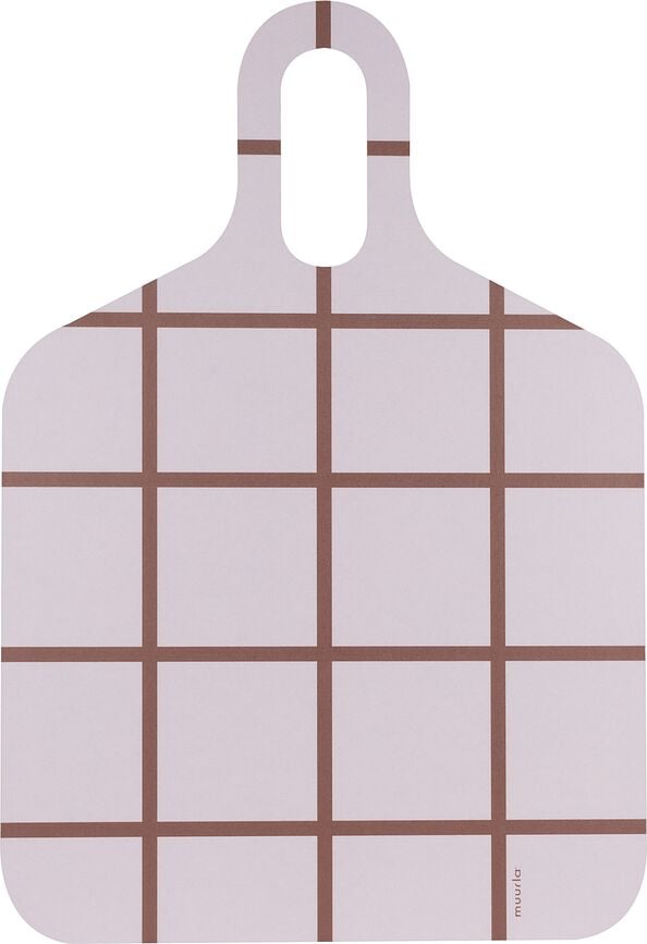 Checks & Stripes Daska za rezanje i posluživanje 30 x 44 cm smeđe-bež