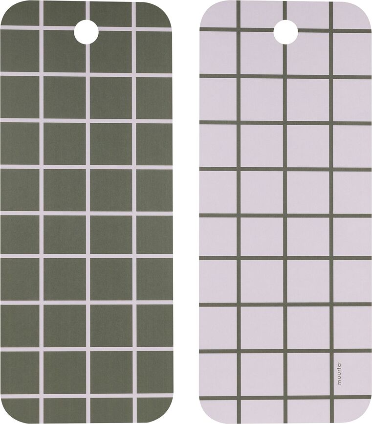 Checks & Stripes Επιφάνεια Κοπής και Σερβιρίσματος, 18 x 44 εκ