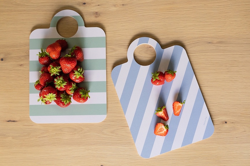 Checks & Stripes Επιφάνεια Κοπής και Σερβιρίσματος, 21 x 31 cm