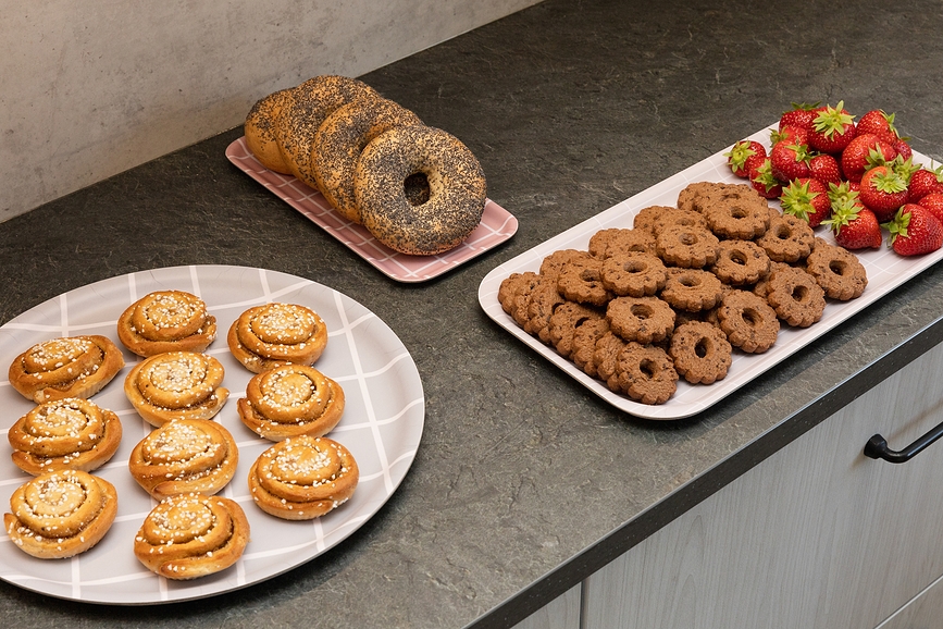 Checks & Stripes Plateau de Service 22 x 43 cm