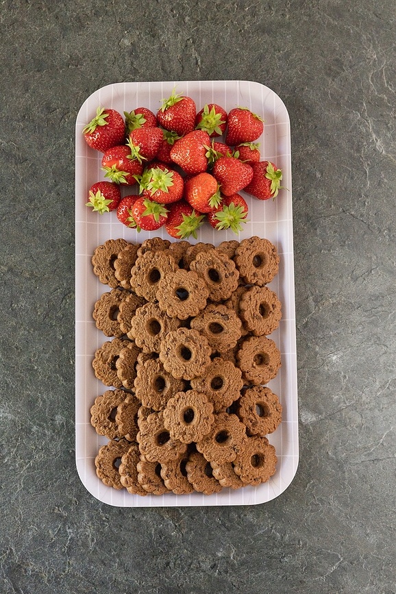 Checks & Stripes Plateau de Service 22 x 43 cm