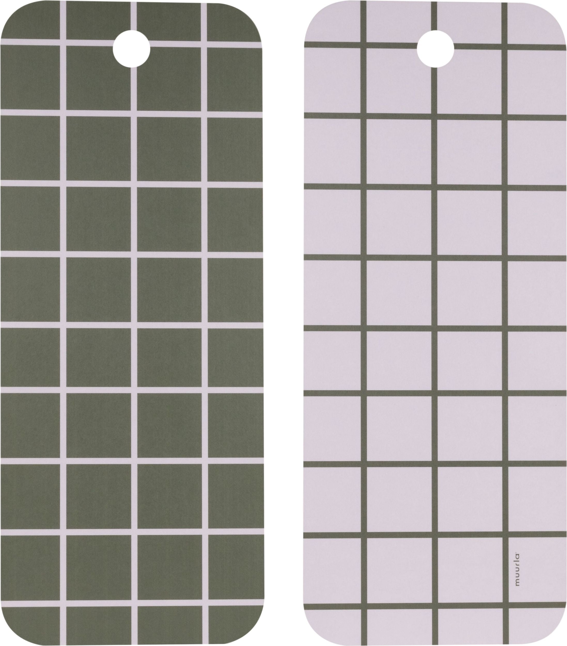 Checks & Stripes Schneide- und Servierbrett 18 x 44 cm