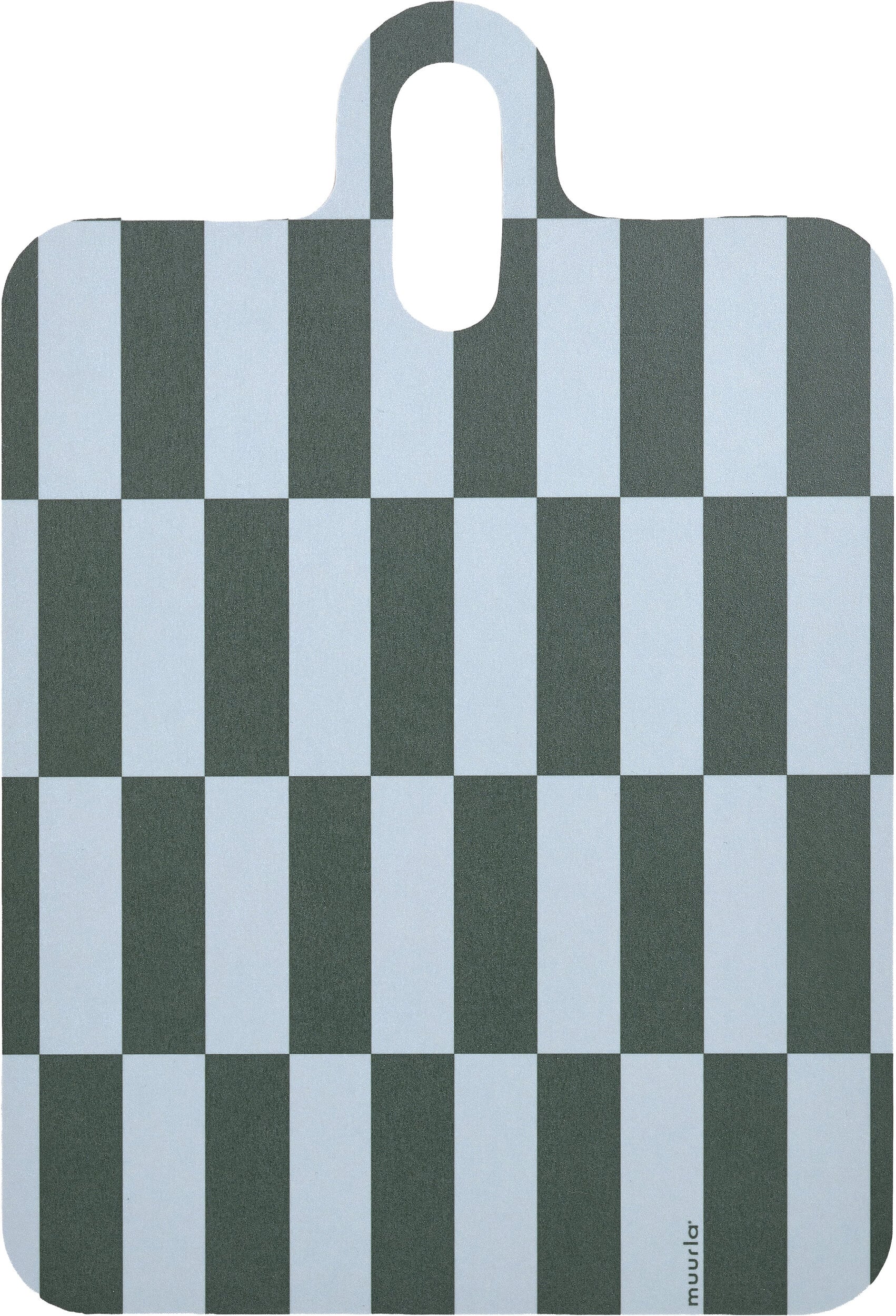 Checks & Stripes Schneide- und Servierbrett 21 x 31 cm, grün-violett