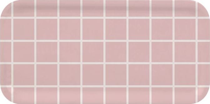 Checks & Stripes Serviertablett 13 x 27 cm
