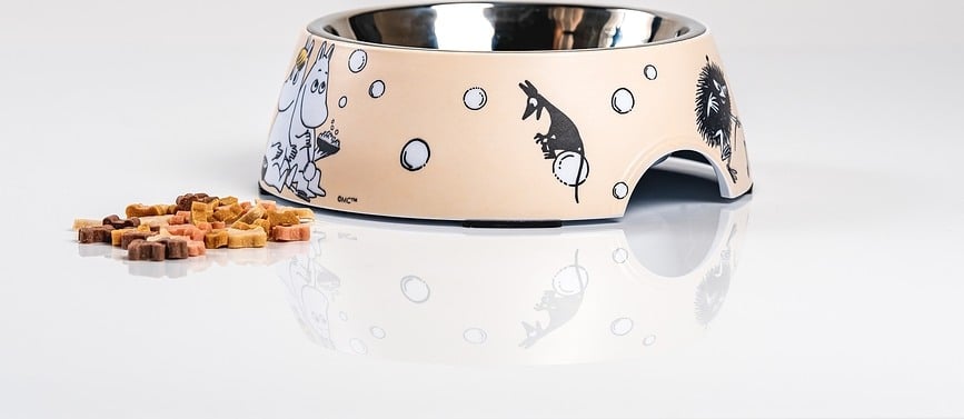 Bol para Mascotas Muurla Moomin, talla M, amarillo