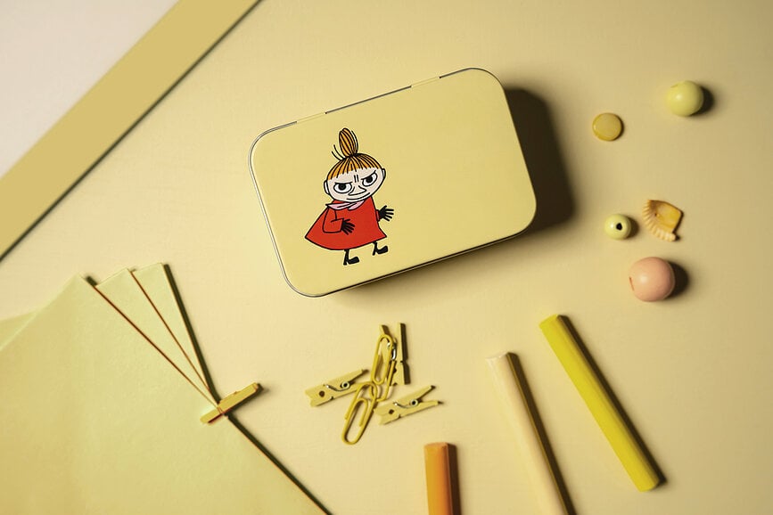 Contenedor de almacenamiento Muurla Moomin Snufkin 10 x 6,5 cm, verde