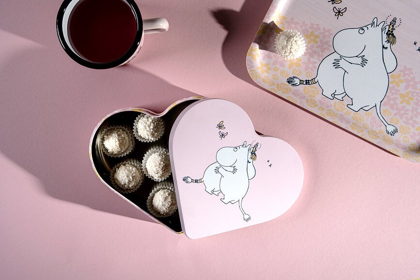 Contenedor de almacenamiento Muurla Moomin Hug 18 x 14,5 cm