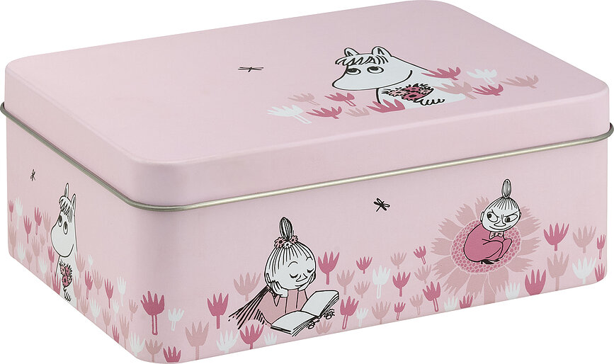 Contenedor de almacenamiento Muurla Moomin In The Garden 14,5 x 10,5 cm