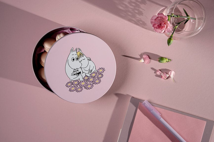 Contenedor de almacenamiento Muurla Moomin Together 15 cm