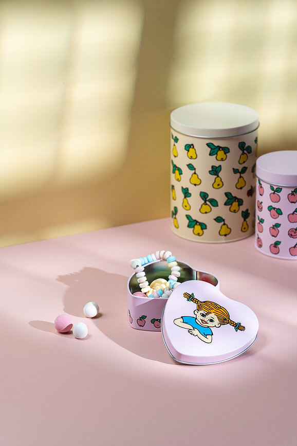 Contenedor de almacenamiento Muurla Pippi Calzaslargas 10 x 10 cm